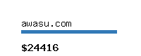 awasu.com Website value calculator