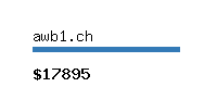 awb1.ch Website value calculator