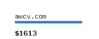 awcv.com Website value calculator