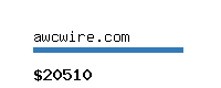 awcwire.com Website value calculator