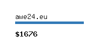 awe24.eu Website value calculator