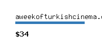 aweekofturkishcinema.com Website value calculator