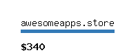 awesomeapps.store Website value calculator