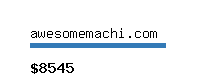 awesomemachi.com Website value calculator