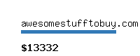 awesomestufftobuy.com Website value calculator