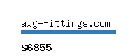 awg-fittings.com Website value calculator