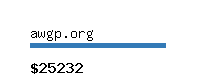 awgp.org Website value calculator