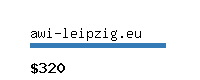 awi-leipzig.eu Website value calculator