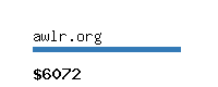 awlr.org Website value calculator