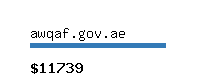 awqaf.gov.ae Website value calculator