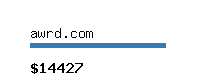 awrd.com Website value calculator