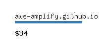 aws-amplify.github.io Website value calculator