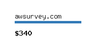 awsurvey.com Website value calculator