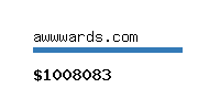 awwwards.com Website value calculator