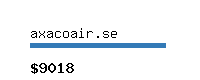 axacoair.se Website value calculator