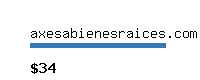 axesabienesraices.com Website value calculator