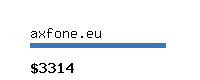 axfone.eu Website value calculator