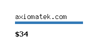 axiomatek.com Website value calculator