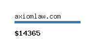 axiomlaw.com Website value calculator