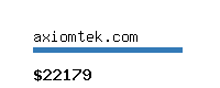 axiomtek.com Website value calculator