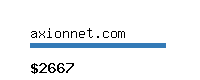 axionnet.com Website value calculator