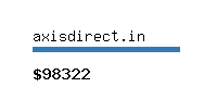 axisdirect.in Website value calculator