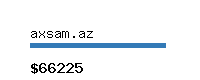 axsam.az Website value calculator