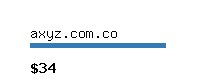 axyz.com.co Website value calculator