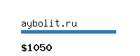 aybolit.ru Website value calculator