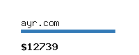 ayr.com Website value calculator