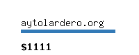 aytolardero.org Website value calculator