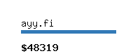 ayy.fi Website value calculator