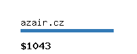 azair.cz Website value calculator