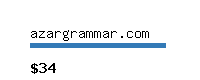 azargrammar.com Website value calculator