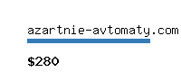 azartnie-avtomaty.com Website value calculator