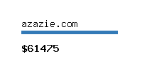 azazie.com Website value calculator
