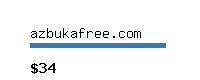 azbukafree.com Website value calculator