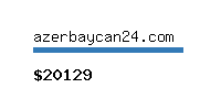 azerbaycan24.com Website value calculator