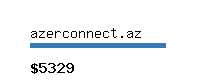 azerconnect.az Website value calculator
