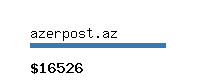 azerpost.az Website value calculator