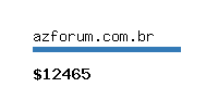 azforum.com.br Website value calculator