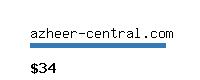azheer-central.com Website value calculator
