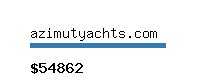 azimutyachts.com Website value calculator