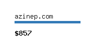 azinep.com Website value calculator