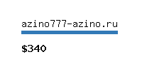 azino777-azino.ru Website value calculator