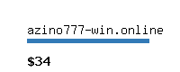azino777-win.online Website value calculator