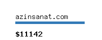 azinsanat.com Website value calculator