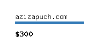 azizapuch.com Website value calculator