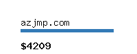 azjmp.com Website value calculator