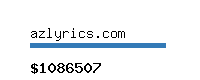 azlyrics.com Website value calculator
